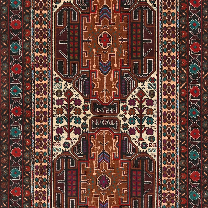 Traditional Brown Persian Rug, tr1540