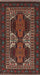 Machine Washable Traditional Brown Rug, wshtr1540