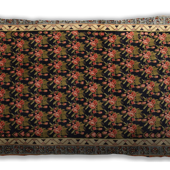 Traditional Classic Rectangular Bronze Brown Lumbar Throw Pillow, 13 inch by 19 inch, lbtr1545