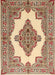 Traditional Brown Gold Medallion Rug, tr1546