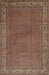 Traditional Orange Salmon Pink Persian Rug, tr1548