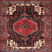 Square Traditional Red Persian Rug, tr154