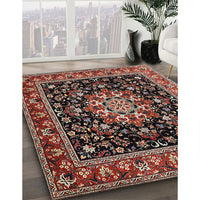 Traditional Deep Red Persian Rug, tr1551