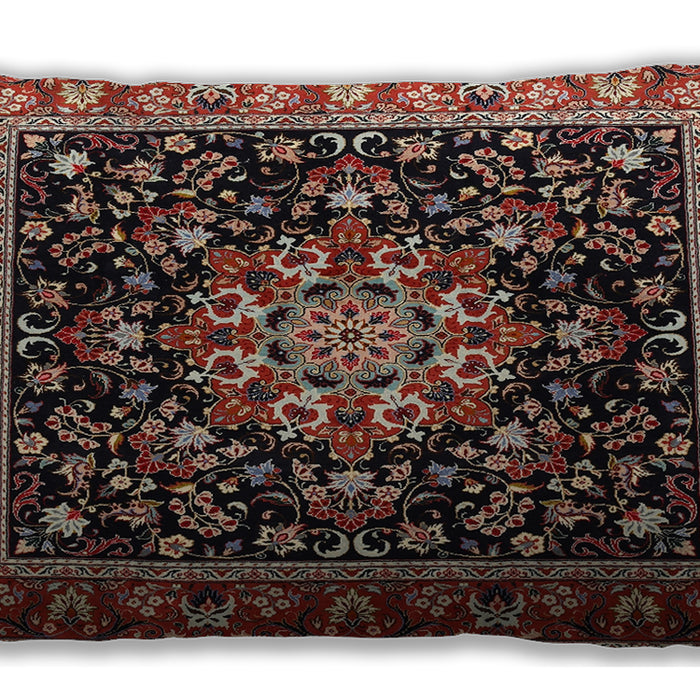 Traditional Classic Rectangular Deep Red Lumbar Throw Pillow, 13 inch by 19 inch, lbtr1551