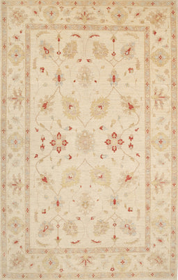 Machine Washable Traditional Khaki Gold Rug, wshtr1552