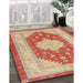 Machine Washable Traditional Fire Red Rug in a Family Room, wshtr1558