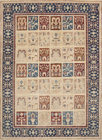 Machine Washable Traditional Brown Rug, wshtr1559