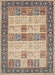 Machine Washable Traditional Brown Rug, wshtr1559