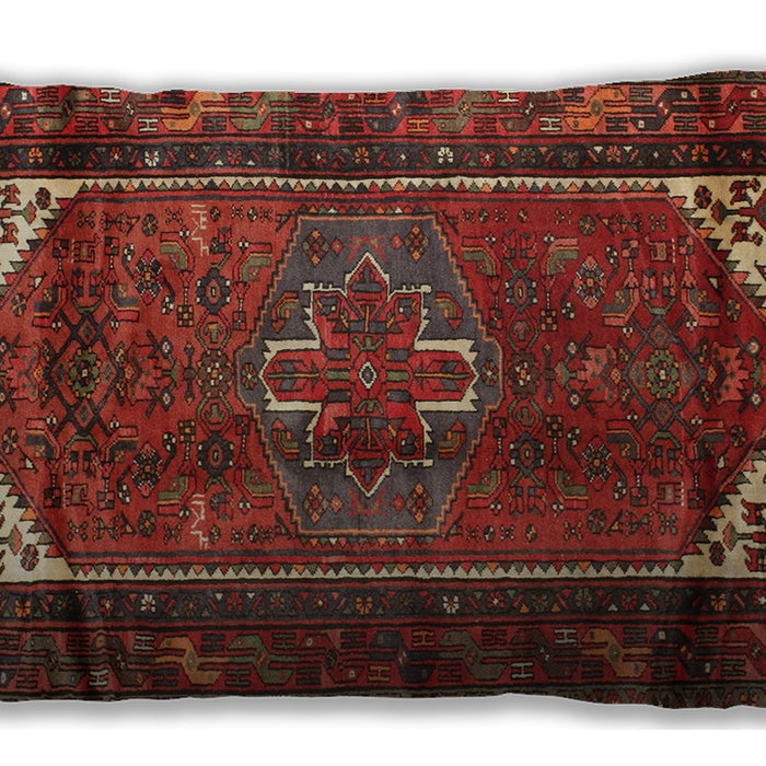 Traditional Classic Rectangular Sienna Brown Lumbar Throw Pillow, 13 inch by 19 inch, lbtr155