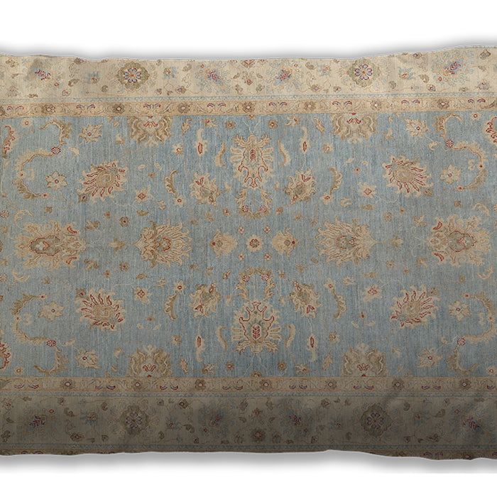 Traditional Classic Rectangular Light French Beige Brown Lumbar Throw Pillow, 13 inch by 19 inch, lbtr1560