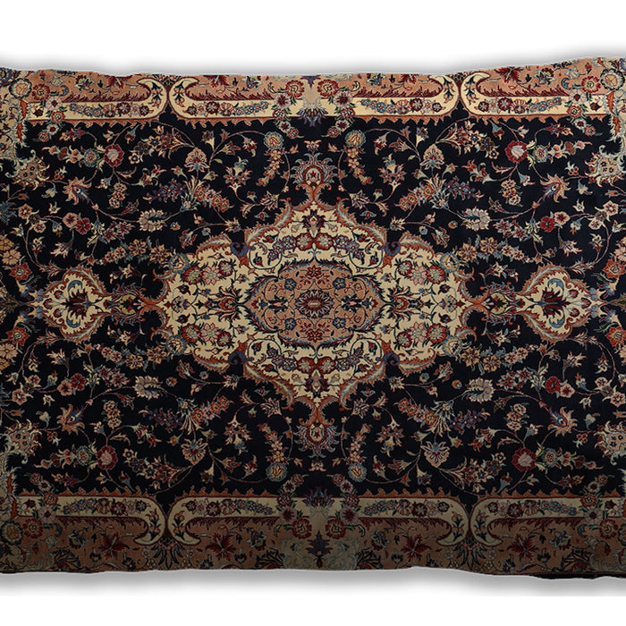 Traditional Classic Rectangular Chocolate Brown Lumbar Throw Pillow, 13 inch by 19 inch, lbtr1561