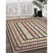 Machine Washable Traditional Brown Rug in a Family Room, wshtr1564