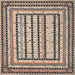 Square Traditional Brown Persian Rug, tr1564