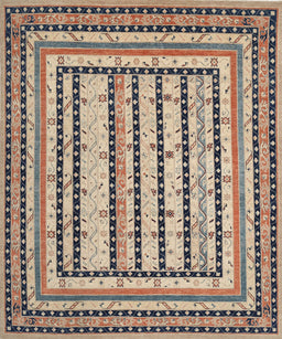 Machine Washable Traditional Brown Rug, wshtr1564