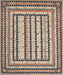 Machine Washable Traditional Brown Rug, wshtr1564