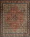 Traditional Orange Salmon Pink Persian Rug, tr1566