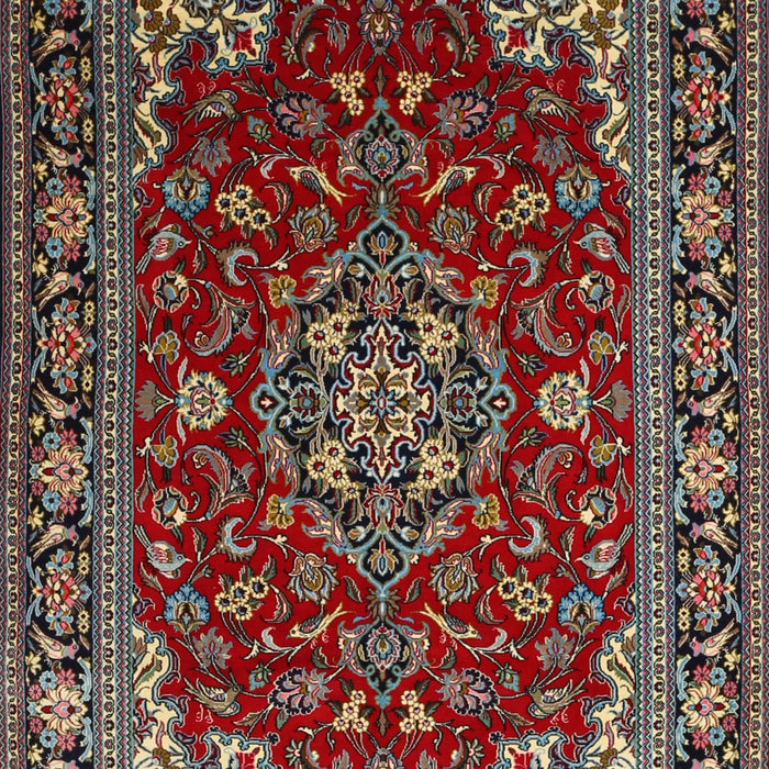 Traditional Brown Medallion Rug, tr1567