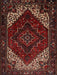 Machine Washable Traditional Brown Rug, wshtr1568