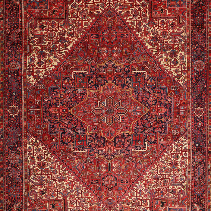 Traditional Cherry Red Persian Rug, tr1569