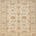 Round Machine Washable Traditional Brown Rug, wshtr1571