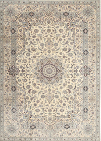 Machine Washable Traditional Vanilla Gold Rug, wshtr1574