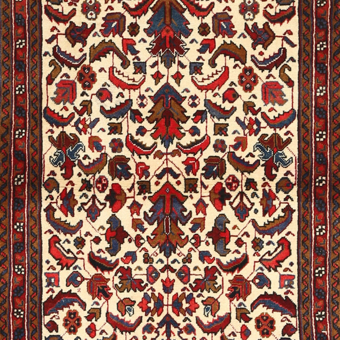 Traditional Saffron Red Persian Rug, tr1577