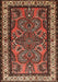 Traditional Saffron Red Persian Rug, tr1578