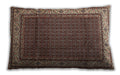 Traditional Classic Rectangular Camel Brown Lumbar Throw Pillow, 13 inch by 19 inch, lbtr1579