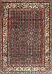 Machine Washable Traditional Camel Brown Rug, wshtr1579