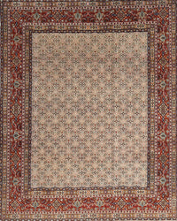 Machine Washable Traditional Red Brown Rug, wshtr1580