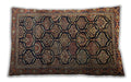 Traditional Classic Rectangular Bakers Brown Lumbar Throw Pillow, 13 inch by 19 inch, lbtr1581