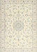 Machine Washable Traditional Tan Brown Rug, wshtr1589