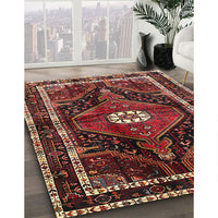 Traditional Saffron Red Persian Rug, tr158