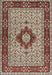 Machine Washable Traditional Tan Brown Rug, wshtr1591