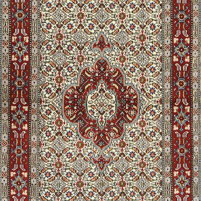 Machine Washable Traditional Tan Brown Rug, wshtr1591