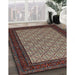 Traditional Red Persian Rug in Family Room, tr1593