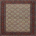 Square Traditional Red Persian Rug, tr1593