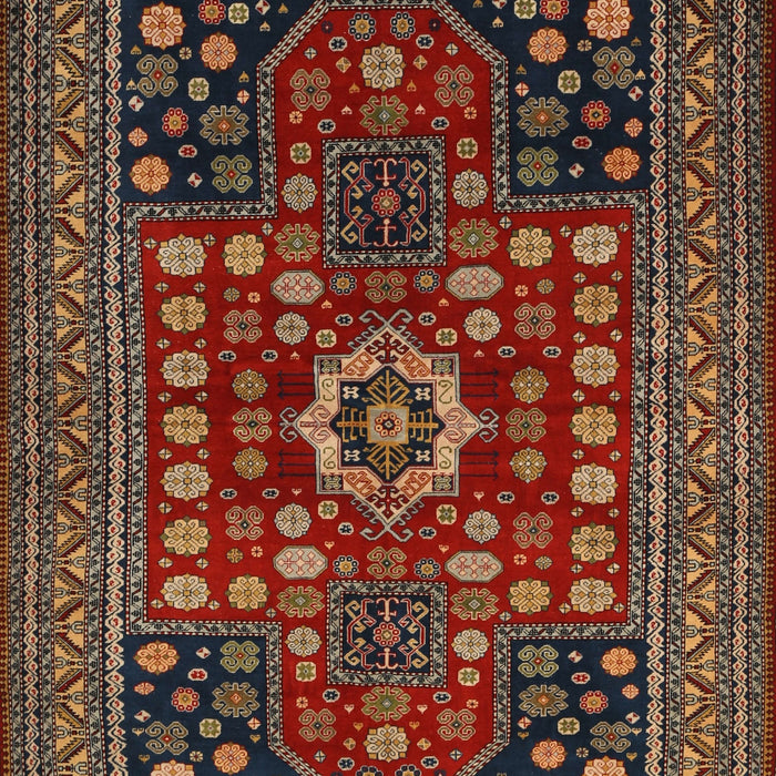 Machine Washable Traditional Deep Red Rug, wshtr1595
