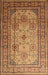 Traditional Mahogany Brown Persian Rug, tr1596