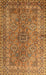 Traditional Orange Persian Rug, tr1598