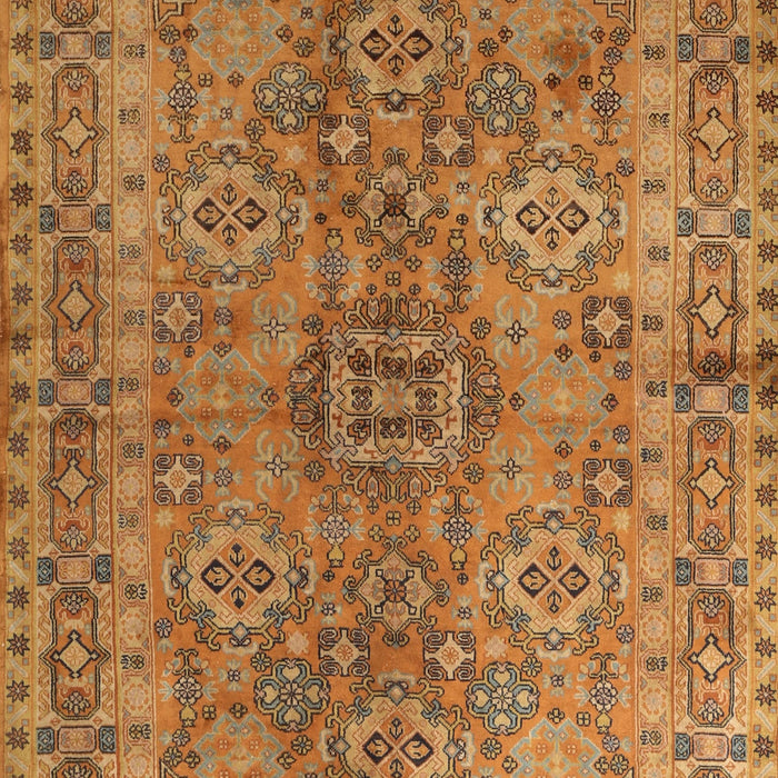 Traditional Orange Persian Rug, tr1598