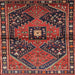Square Traditional Red Persian Rug, tr159