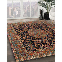 Traditional Red Medallion Rug, tr15