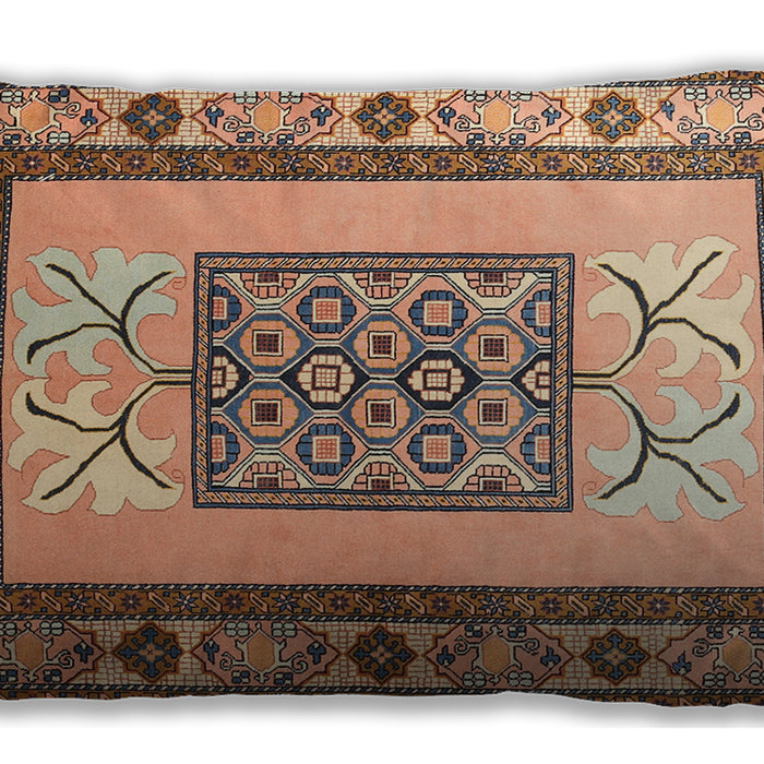 Traditional Classic Rectangular Chestnut Brown Lumbar Throw Pillow, 13 inch by 19 inch, lbtr1604