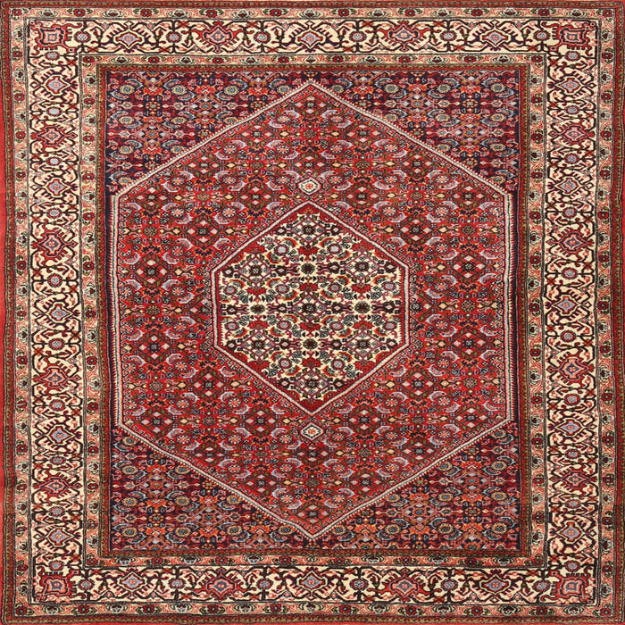 Square Traditional Red Persian Rug, tr1606