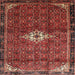 Square Traditional Red Persian Rug, tr160
