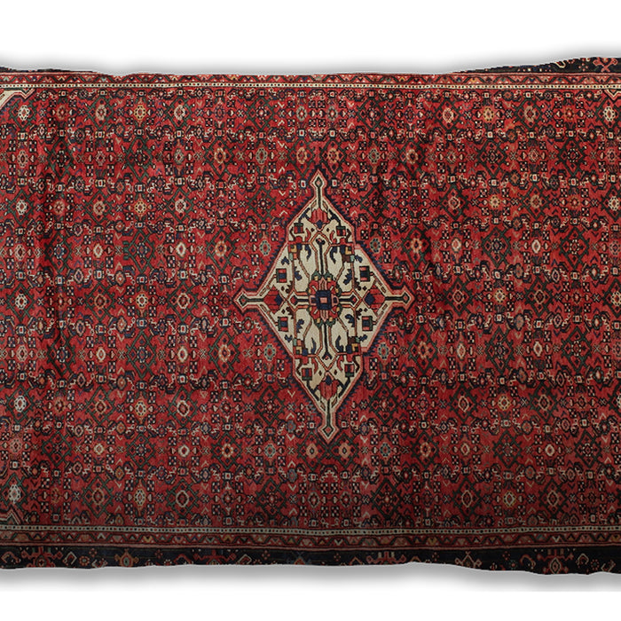 Traditional Classic Rectangular Tomato Red Lumbar Throw Pillow, 13 inch by 19 inch, lbtr160