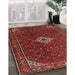 Machine Washable Traditional Sienna Brown Rug in a Family Room, wshtr1619