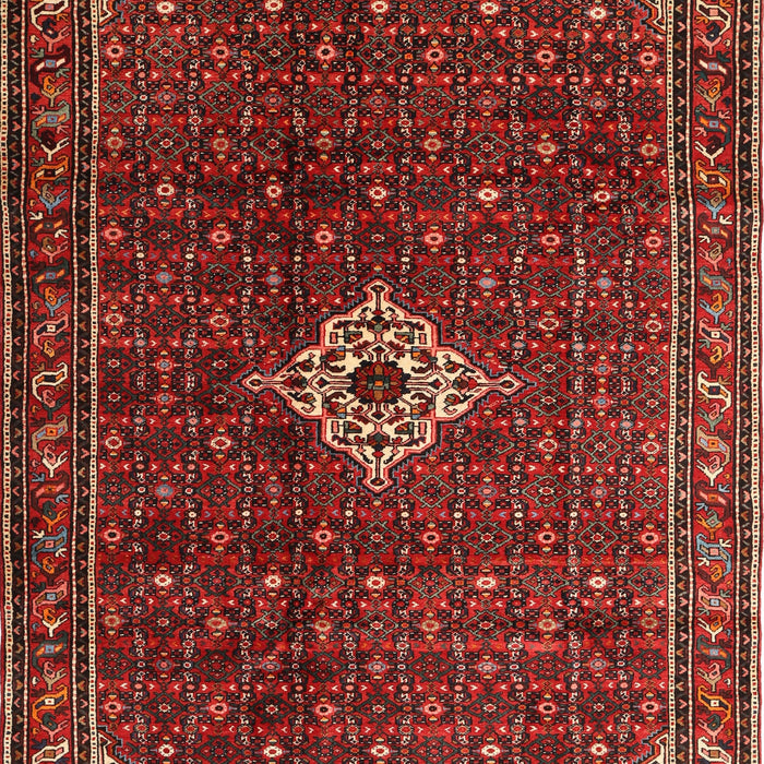 Traditional Sienna Brown Persian Rug, tr1619