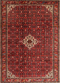 Machine Washable Traditional Sienna Brown Rug, wshtr1619